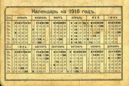 какой сейчас год