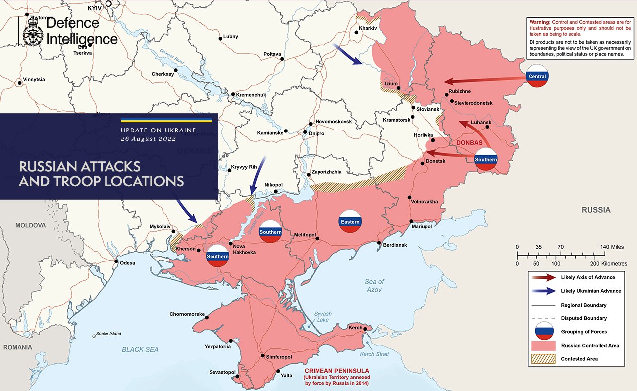 карта боевых действий украина