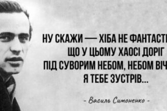симоненко вірші про кохання