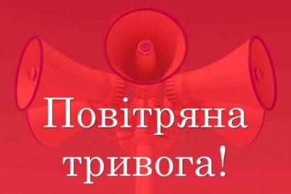 повітряна тривога зараз новини